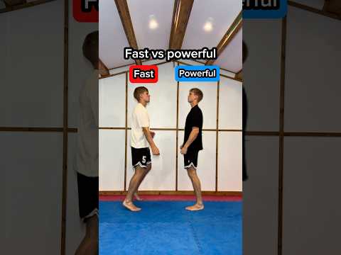 Fast vs powerful…