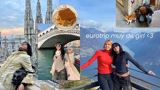 viajecito de girls por europa✨Italia y Suiza con mi bestie!