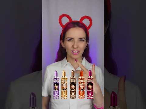 BTS Lipstick Color Check 🙀 #lipstick #beauty #makeup #challenge #cute #shorts