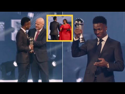 🔥 🇧🇷 VINICIUS JUNIOR WINS THE FIFA BEST MEN’S PLAYER AWARD 2024 | THE BEST