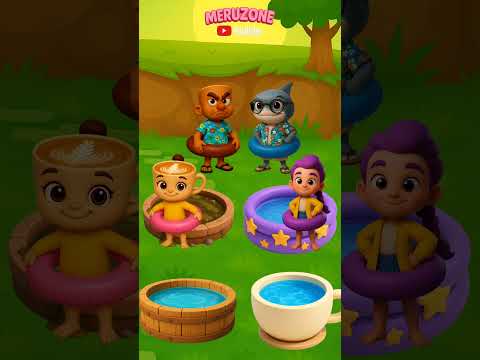 暑いし泳ぎたくなるね！星のプールで泳ぐのはだれかな？ #かわいい #面白い #おもしろ