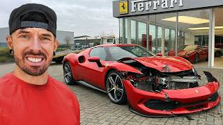 RÉPARATION D'UNE FERRARI 296 DÉTRUITE D'UNE VALEUR DE 330 000 $