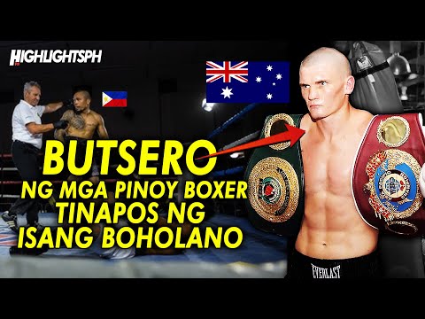 KILALANG BUTSERO NG MGA PINOY BOXER SA AUSTRALIA PINAGAPANG AT PINABAGSAK NG ISANG BOHOLANO