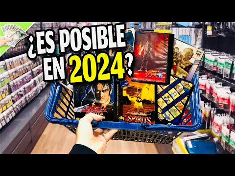 ¿Cuántos JUEGOS de NEO GEO AES compraré con 1000€? | RETO