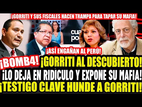¡CAYÓ GORRITI! VILLANUEVA REVELA QUE MANEJABA LA FISCALÍA, FILTRABA AUDIOS PARA PROTEGER A ODEBRECHT