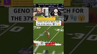 Jack Bech 37 Yards!!!!! #raiders #nfl #shortvideo #shorts #short #football