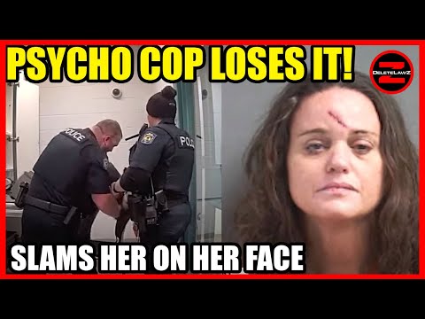 UNHINGED COP SL*MS WOMAN FACE-FIRST — Needs STITCHES After Br*tal Takedown!