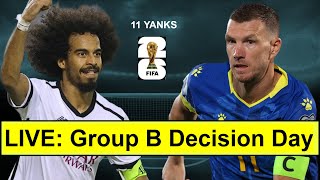 Bosnia v Qatar l Switzerland v Canada LIVE watch-along