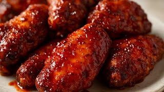 Alitas de Pollo BBQ Facil y Rápidas 