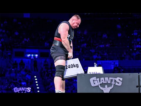 200kg-250kg POWER STAIRS | The Strongman Open 2024