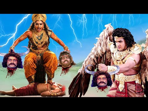 माँ दुर्गा और गरुड़ ने उखाड़ फेंके राक्षसों के सिर | धर्म योद्धा गरुड़ | Full Episode 2025