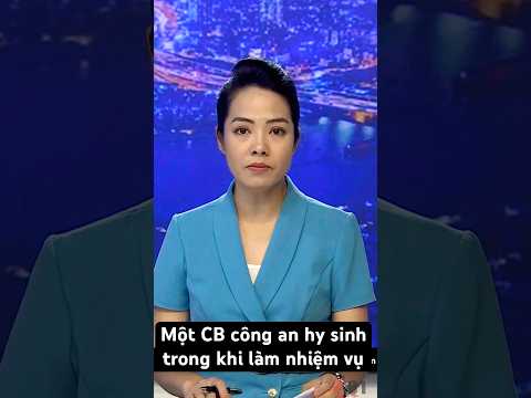 Một cán bộ công an hy sinh khi truy đuổi nghi phạm