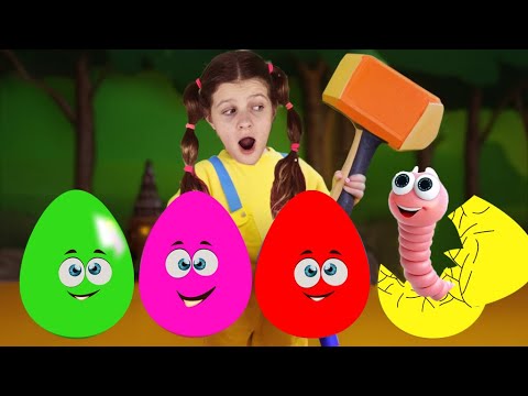 Surprise Eggs Kids Songs | LetsGoMartin | Nursery Rhymes