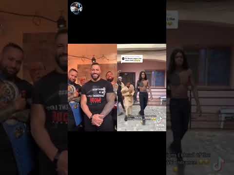 Reigns Reaction This Video Little Fans Entrance ??☝ #shorts #trending#viral