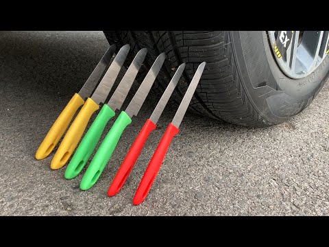 Experiment Car vs Knife vs Coca cola, Fanta | Top 25 Crushing Crunchy & Soft Things by Car | Test Ex