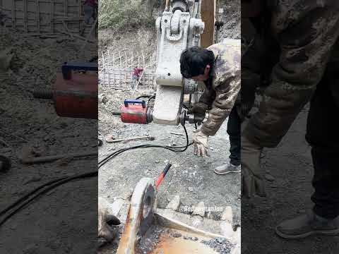 P2 Excavator Bucket Ears and Inner Sleeve Replacement #short #shorts