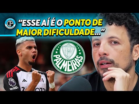 O QUE FALTA PRO ANDREAS PEREIRA FECHAR COM O PALMEIRAS?