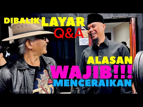 OBROLAN DI BALIK LAYAR Q&A METRO & AHMAD DHANI,TERBONGKAR DONATUR YANG PALING KECIL NYUMBANG!!??