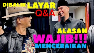 OBROLAN DI BALIK LAYAR Q&A METRO & AHMAD DHANI,TERBONGKAR DONATUR YANG PALING KECIL NYUMBANG!!??
