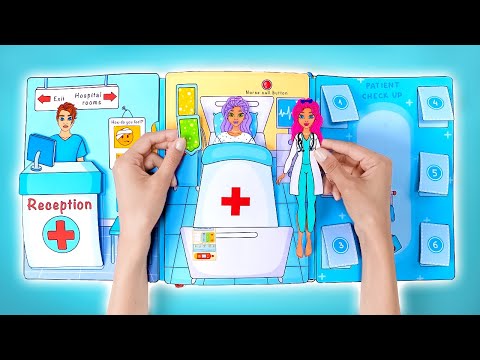 COMMENT CONSTRUIRE UN HÔPITAL EN PAPIER 🏥📚