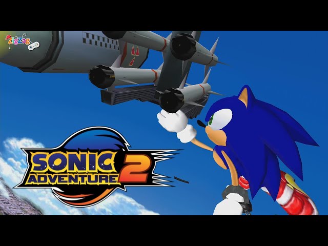 Sonic Adventure 2 #1 | O Inicio da Aventura | Português | ZigZagGamerPT