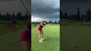 Amazing Golf Swing you need to see | Golf Girl awesome swing | Golf shorts | Jordan Biegel