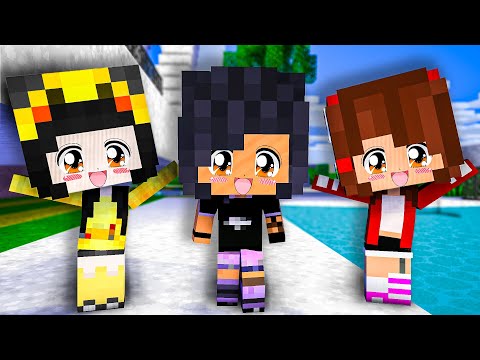 CHICKEN WING MEME WEREWOLF PARADOX APHMAU, JJ'S GIRLFRIEND AND PIKACHU - MINECRAFT ANIMATION #shorts