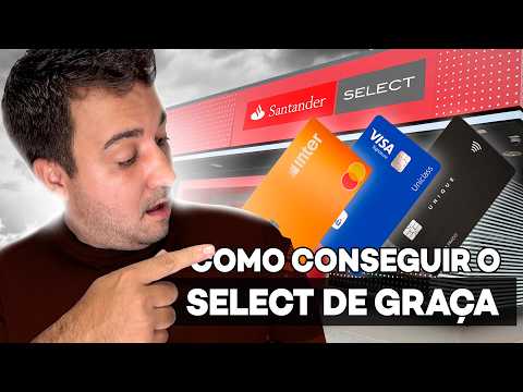 SANTANDER APROVANDO O SELECT PARA TODOS, EXPLIQUEI COMO ISENTAR AS TARIFAS DA CONTA.-