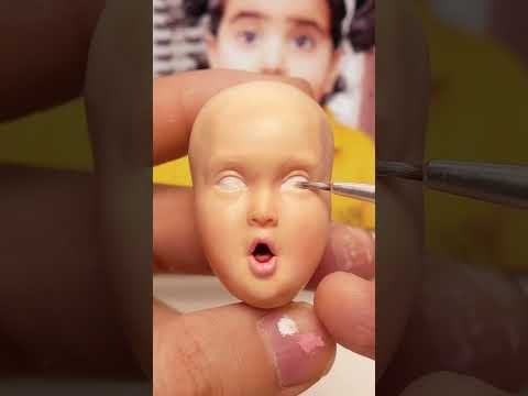 Cute little girl Anaya Kandhal from India made of polymer clay @AnayaKandhal
