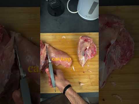 How to cut full chicken using the scissors | Malayalam
