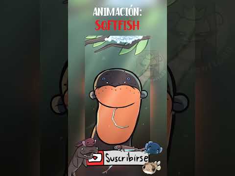 La anguila eléctrica 🐍⚡ | sqftfish | #shorts #animacion  #loquendo #humor
