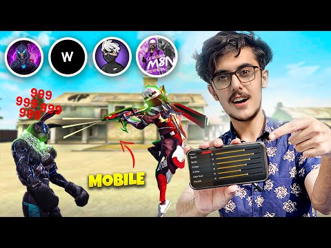 Testing Top Mobile YouTubers Settings to Find the Best One | Garena Free Fire