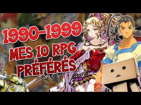 1990-1999, mes 10 RPG préférés, un par année