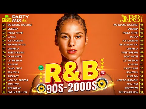 90'S R&B PARTY MIX⚡Alicia Keys, Usher, Chris Brown,Ne Yo,Mariah Carey - OLD SCHOOL R&B MIX 90s 2000s