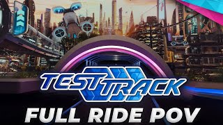 NEW TEST TRACK Full Ride-Through POV at Walt Disney World - DSNY Newscast