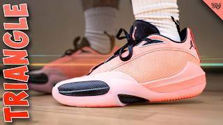 This Might be the WORST Hoop Shoe... Jordan Triangle Performance Review!