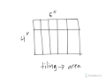 Tiling and Area Calculation Concepts