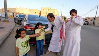بياخذون سيارة ابوهم بدون مايدري !