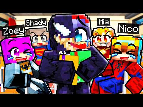 ONE VILLAIN in a SUPERHERO ONLY School!