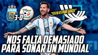 ¡MESSI SE VENGO DE GUATEMALA VS ARGELIA! | Reflexión seria del nivel de Guatemala y psicologia