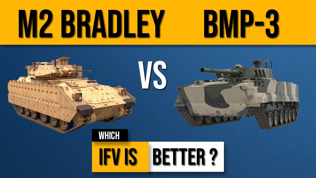 US M2 Bradley vs Russia’s BMP 3 – Which IFV is better?