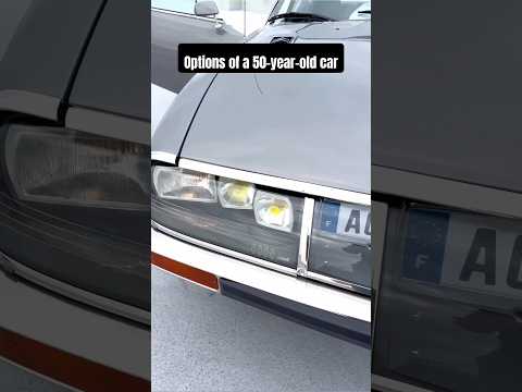 Options of a 50 years old car ? #citroen #car #oldisgold #options #arashrepairman