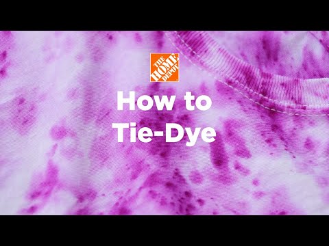 How to Tie-Dye 