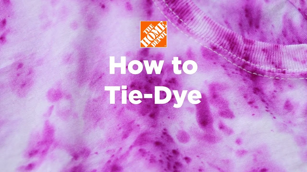 How to Tie-Dye 