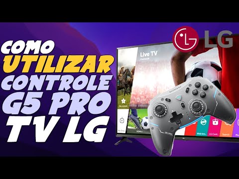 Como CONECTAR CONTROLE MACHENIKE G5 PRO na TV LG