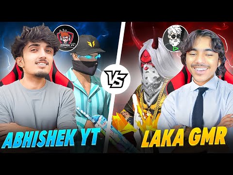 Abhishek YT VS ‎⁨@LakaGamingz⁩  🤯1 vs 1 Most Demanded 🔥VS 💀☠️Who will win  🏆 GARENA FREEFIRE