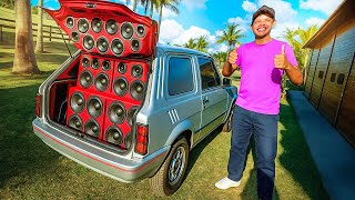 MOSTRANDO O SOM DO GURGEL PROS MEUS AMIGOS *ficou muito top*