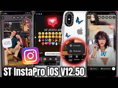 ST INSTAPRO iOS V12.50 🥳 INSTAGRAM IGUAL IPHONE NO ANDROID 2025 🤩 FONTES + EMOJIS iOS + REPOST iOS