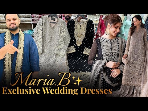 Maria B & Luxury Designer Suits | Ideal Boutique Pakistani Suits | Formal Wear & wedding Dresses