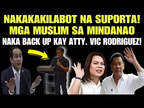 WOW BONGGA! MGA MUSLIM SA MINDANAO NAKA SUPORTA KAY ATTY. VIC RODRIGUEZ PARA SA PAGKA SENADOR 2025!